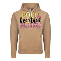 Vintage Coffee bold beautiful blessed Vintage Hoodie - LillyAllenDesigns
