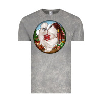 Cloud Rock silkie chicken christmas Vintage Tee - LillyAllenDesigns