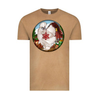Vintage Camel silkie chicken christmas Vintage Tee - LillyAllenDesigns