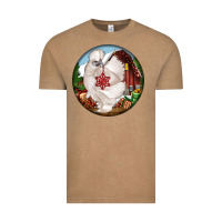 Vintage Coffee silkie chicken christmas Vintage Tee - LillyAllenDesigns