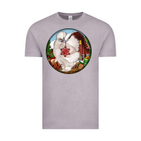 Vintage Zinc silkie chicken christmas Vintage Tee - LillyAllenDesigns