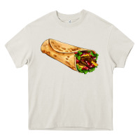 Cream burrito Heavy Core Tee - AdoDesignShop