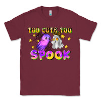 Burgundy too cute too spook Classic Tee - LillyAllenDesigns