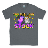 Charcoal Heather too cute too spook Classic Tee - LillyAllenDesigns