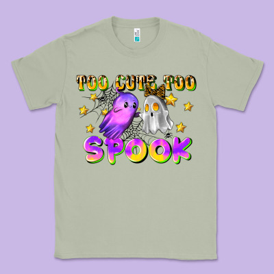 Too Cute Too Spook Classic Tee Designed By Lillyallendesigns