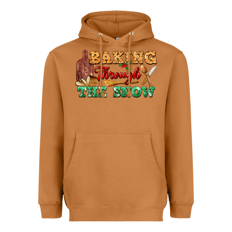 Baking Through The Snow Heavyweight Hoodie by FaDigitalArtStudio | Teevron