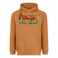 Meerkat baking through the snow Heavyweight Hoodie - FaDigitalArtStudio