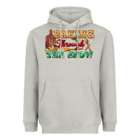 Moon Dust baking through the snow Heavyweight Hoodie - FaDigitalArtStudio