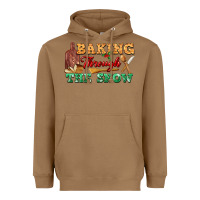 Toasted Coconut baking through the snow Heavyweight Hoodie - FaDigitalArtStudio