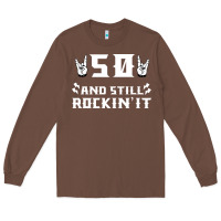 Chestnut 50 birthday rock whitw Long Sleeve Tee - Bettercallsaul