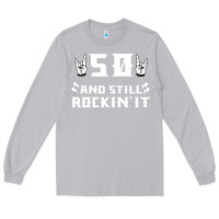 Moon Dust 50 birthday rock whitw Long Sleeve Tee - Bettercallsaul