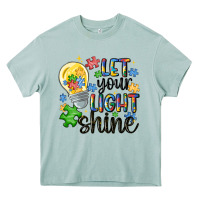 Arona let your light shine Heavy Core Tee - MaliasSmallBusiness