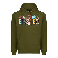 Army Green Western Easter Premium Hoodie - OliviaCreatesArt