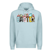 Blue Mist Western Easter Premium Hoodie - OliviaCreatesArt
