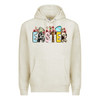 Oatmeal Heather Western Easter Premium Hoodie - OliviaCreatesArt