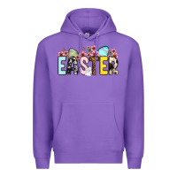 Purple Western Easter Premium Hoodie - OliviaCreatesArt