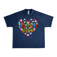 Navy 100 days of school Urban Heavy Tee - Artiststas