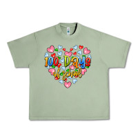 Oil Green 100 days of school Urban Heavy Tee - Artiststas
