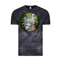 Cloud Black brahma chicken christmas Vintage Tee - LillyAllenDesigns