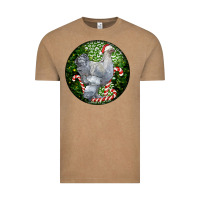 Vintage Coffee brahma chicken christmas Vintage Tee - LillyAllenDesigns