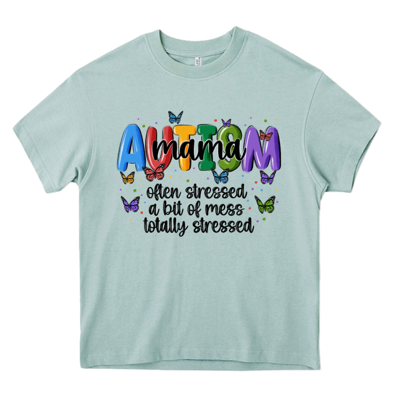 Autism Mama Heavy Core Tee by MaliasSmallBusiness | Teevron
