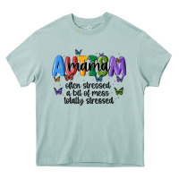 Arona autism mama Heavy Core Tee - MaliasSmallBusiness
