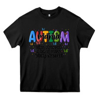 Black autism mama Heavy Core Tee - MaliasSmallBusiness
