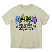 Mossy autism mama Heavy Core Tee - MaliasSmallBusiness