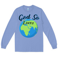 Colony Blue God So Loves Long Sleeve Tee - Bettercallsaul