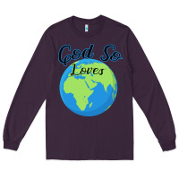 Plum God So Loves Long Sleeve Tee - Bettercallsaul