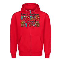 Red i don't need your attitude i brought my own olivia Zipper Hoodie - OliviaCreatesArt