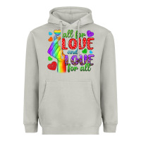 Moon Dust Western All For Love And Love For All Heavyweight Hoodie - BundleAndBundleShop