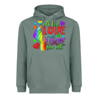 Sage Western All For Love And Love For All Heavyweight Hoodie - BundleAndBundleShop