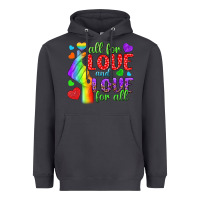 Smoke Western All For Love And Love For All Heavyweight Hoodie - BundleAndBundleShop