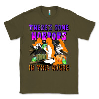 Army Green there's some horrors in this house Classic Tee - LillyAllenDesigns