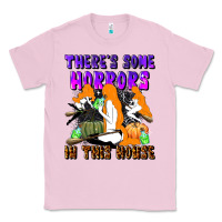 Bubblegum Pink there's some horrors in this house Classic Tee - LillyAllenDesigns