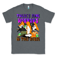 Charcoal Heather there's some horrors in this house Classic Tee - LillyAllenDesigns