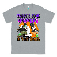 Heather Grey there's some horrors in this house Classic Tee - LillyAllenDesigns