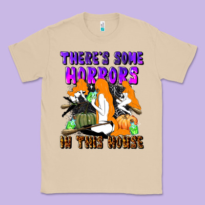 There's Some Horrors In This House Classic Tee Designed By Lillyallendesigns
