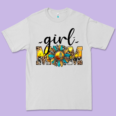 Girl Mom Premium Tee Designed By Jahusdesignshop