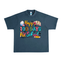 Midnight Navy happy 100 days of school Urban Heavy Tee - Artiststas