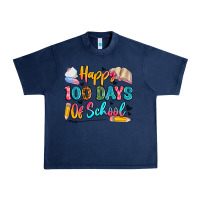 Navy happy 100 days of school Urban Heavy Tee - Artiststas