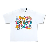 White happy 100 days of school Urban Heavy Tee - Artiststas