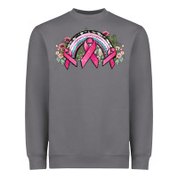 Storm Cancer ribbon rainbow Cancer Awareness Heavyweight Sweatshirt - HowdyJamesFarm