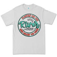 Dove Grey floatin on the river killin my liver Premium Tee - MaliasSmallBusiness