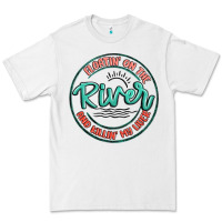 White floatin on the river killin my liver Premium Tee - MaliasSmallBusiness