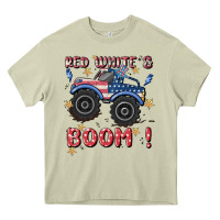 Mossy 4th of july png, monster truck Heavy Core Tee - MaliasSmallBusiness