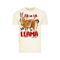 Vintage Arctic christmas llama Vintage Tee - LillyAllenDesigns
