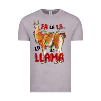 Vintage Zinc christmas llama Vintage Tee - LillyAllenDesigns