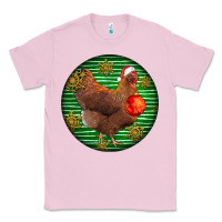 Bubblegum Pink new hampshire red chicken christmas Classic Tee - LillyAllenDesigns